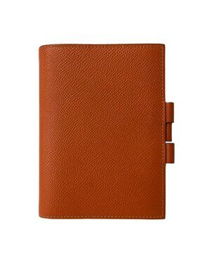 Hermes Notebook Agenda GM Orange Poppy